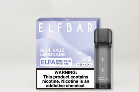 Картридж Elf Bar Elfa (5%, 4 мл) - Blue Razz Lemonade