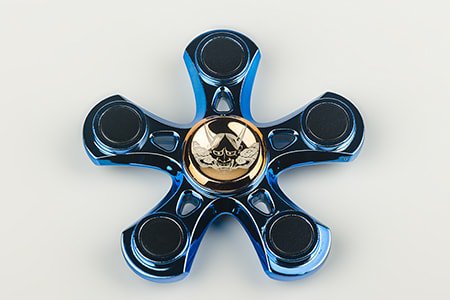 Asmodus Vapor Range ONI Fidget Spinner - Blue