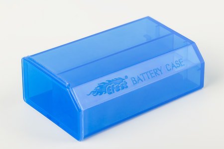 Кейс для аккумуляторов Efest L2, 2 x 18650 / 4 x 18350 - синий