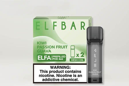 Картридж Elf Bar Elfa (5%, 4 мл) - Kiwi Passion Fruit Guava