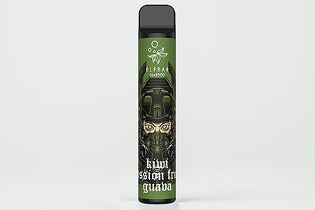 Одноразовая Pod система Elf Bar Lux 1500 Kiwi Passion Fruit Guava 50 мг 850 мАч