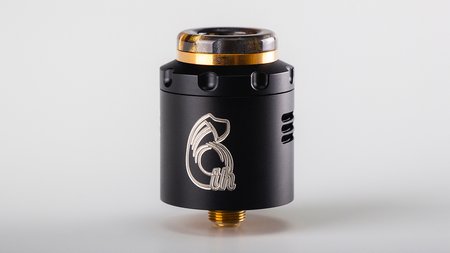 Дріп-атомайзер Hellvape Dead Rabbit 3 RDA 6th Anniv EDN - чорний/золото